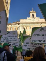 protesta dei pensionati